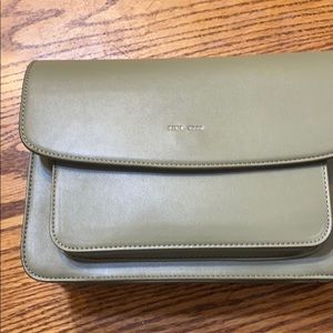 Vegan leather crossbody